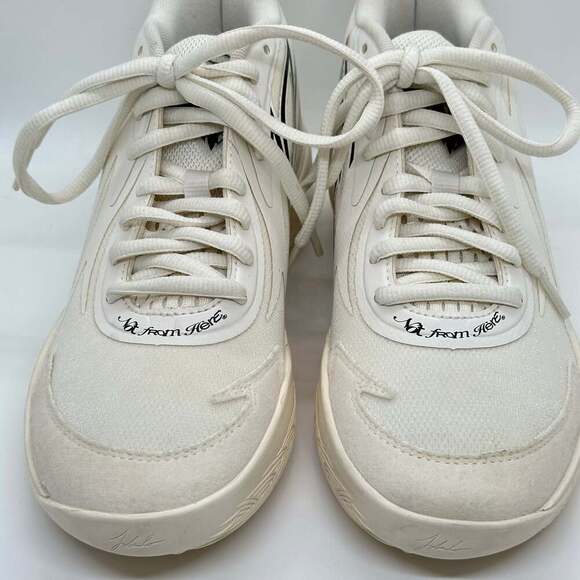 Puma MB.02 Jr Whispers Ivory & Black LaMelo Youth Size 6 - Picture 3 of 11